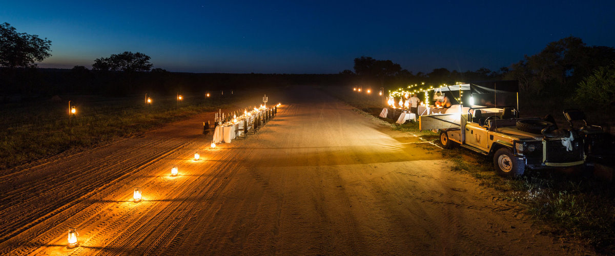 Chitwa Airstip dinner