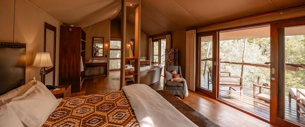 Kapama Buffalo Camp tented suite
