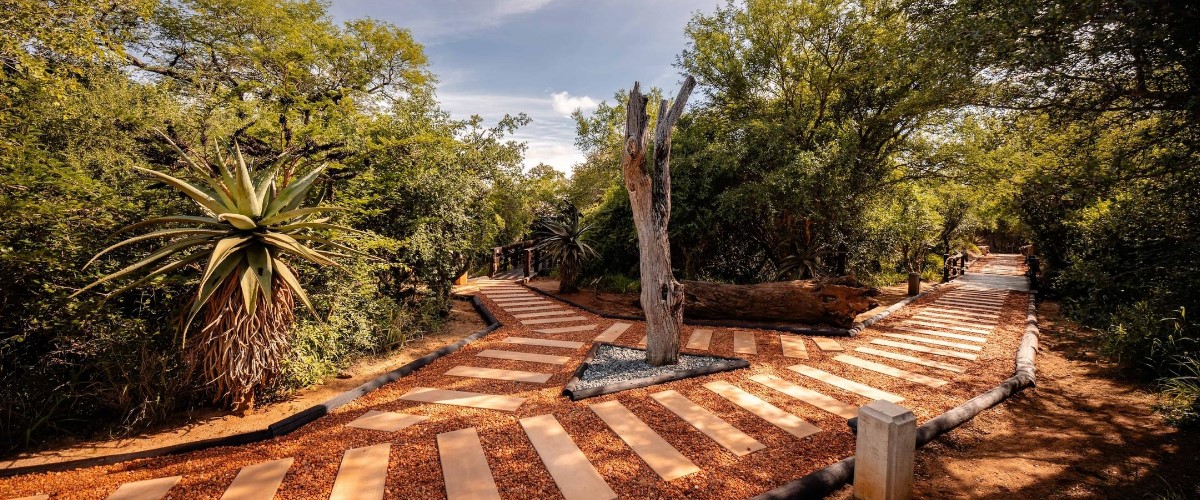 Kapama Buffalo Camp walkways