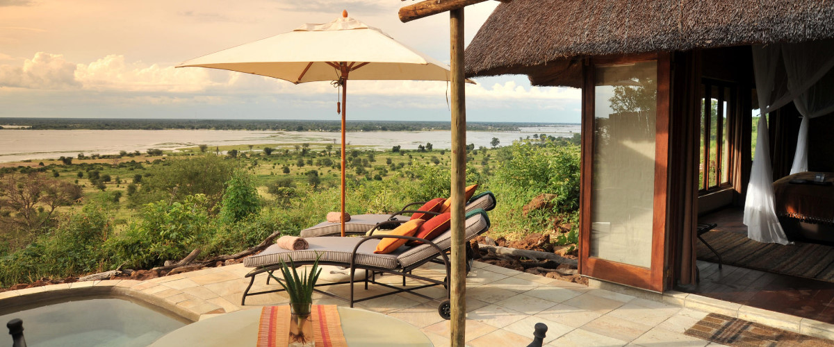 Ngoma Safari Lodge suite view