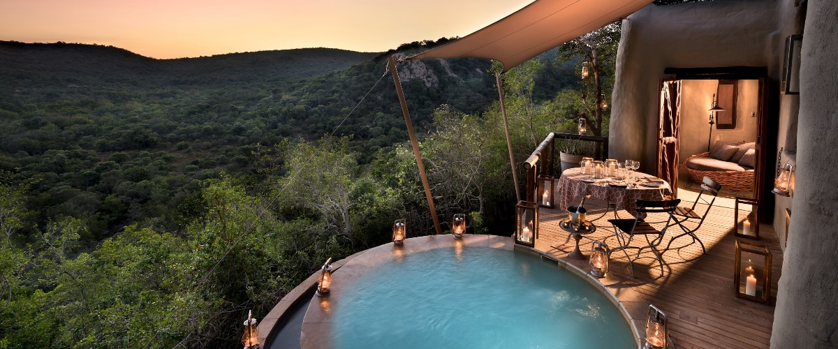 Phinda Rock Lodge suite pool