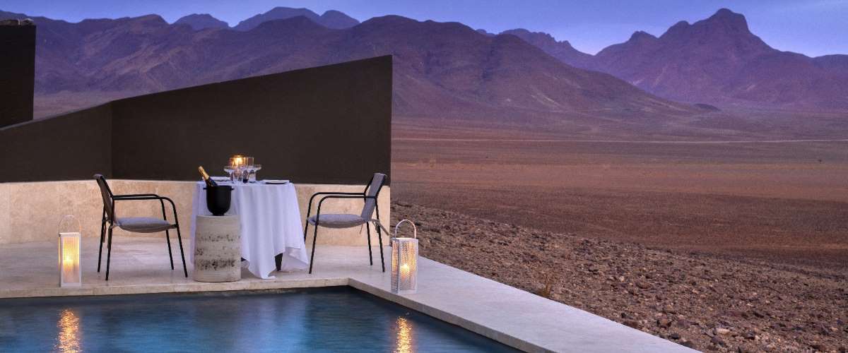 Sossusvlei Desert Lodge private dinner