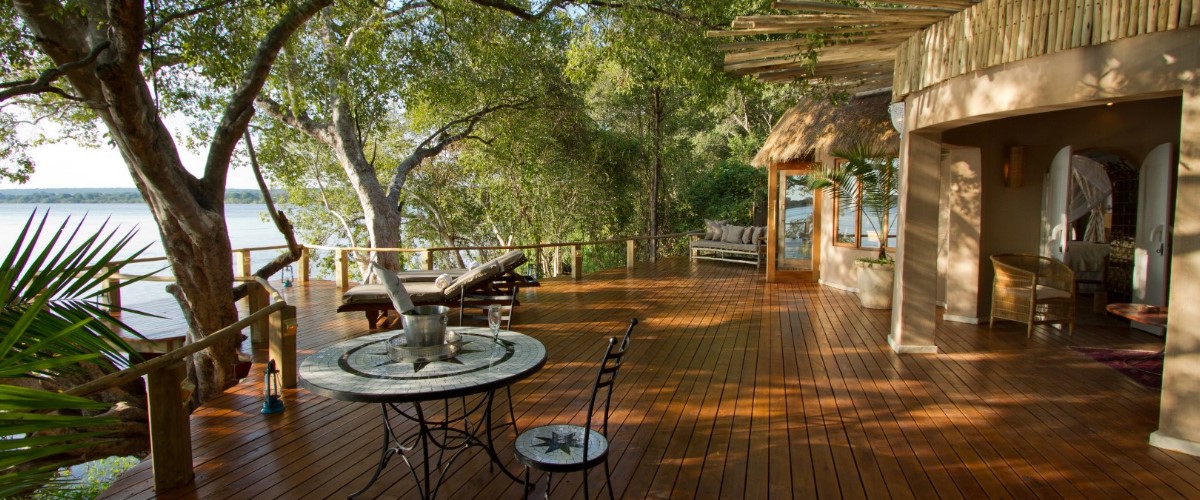 Tongabezi Private Deck