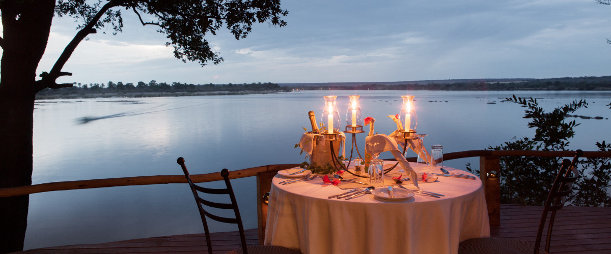 Tongabezi Private Dinner