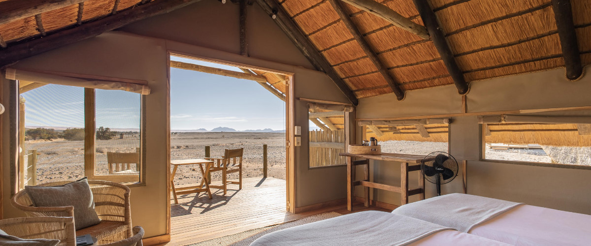 Wilderness Kulala Desert Lodge room